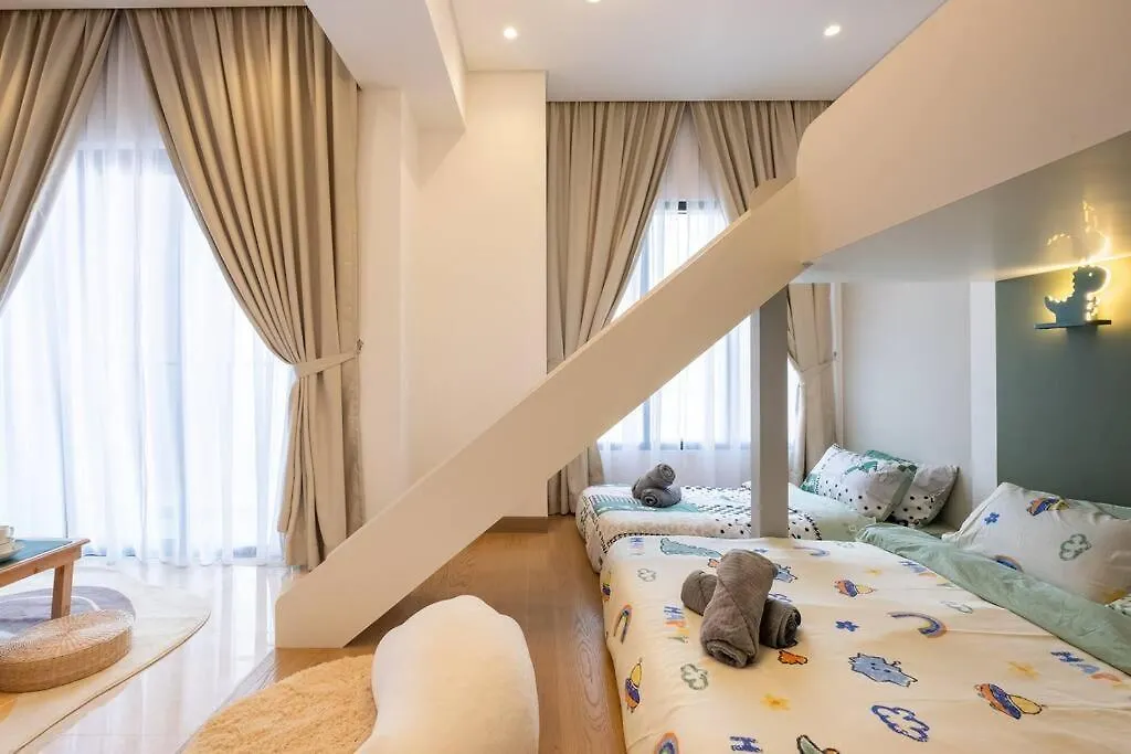 Apartment Ferienwohnung Cute Dinosaur Kids Theme@Lucentia Lalaport Bbcc Kuala Lumpur Ma­lay­sia